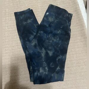 Lululemon tie dye leggings